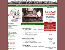 Tablet Screenshot of christmas-house.com
